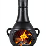 Aluminum Traditional Chiminea by The Blue Rooster Patio-0