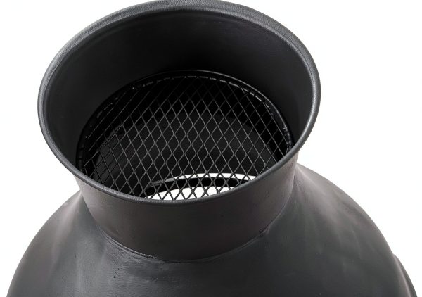 Wood Burning Fire Pit BALI OUTDOORS Cast Iron Antique Chiminea 22x22-5