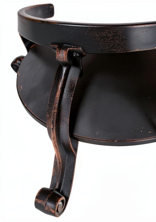 Cast Iron Chiminea B H G Bronze Finish with Nylon Cover 22.8"-3