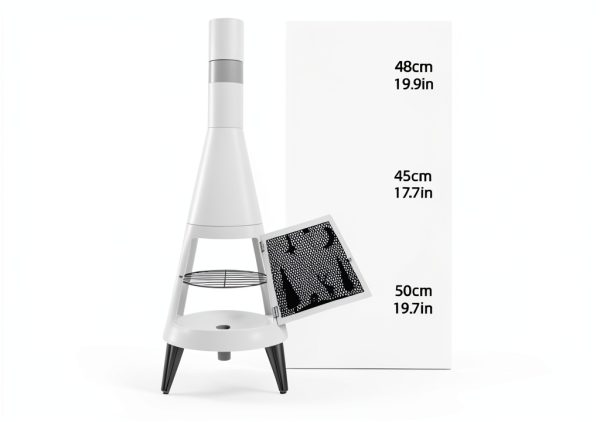 Rocket Chimineas Cold-Rolled Steel Patio Heater Model SJWTYK-1