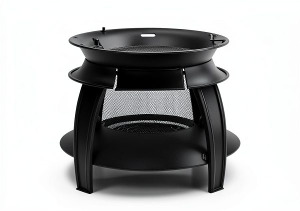 Giantex Chiminea Fire Pit Classic Copper Finish Round 20x20x43.5-3