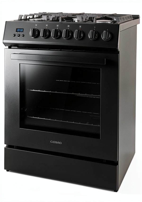 30 in Nebula Collection 5.0 cu ft Gas Range by COSMO Matte Black-5