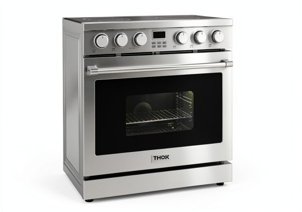 THOR Kitchen 36-Inch Electric Range Stainless Steel Model ARE36-4