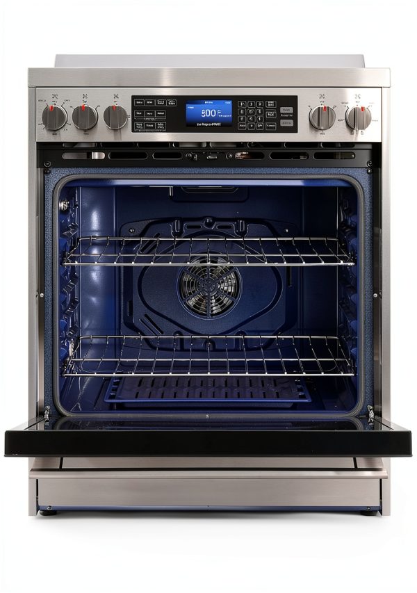 Cosmo 30 in Vista Collection 5 Burner Ceramic Glass Range 5 cu ft-6