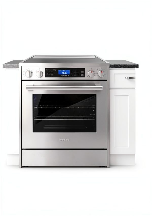 Cosmo 30 in Vista Collection 5 Burner Ceramic Glass Range 5 cu ft-2