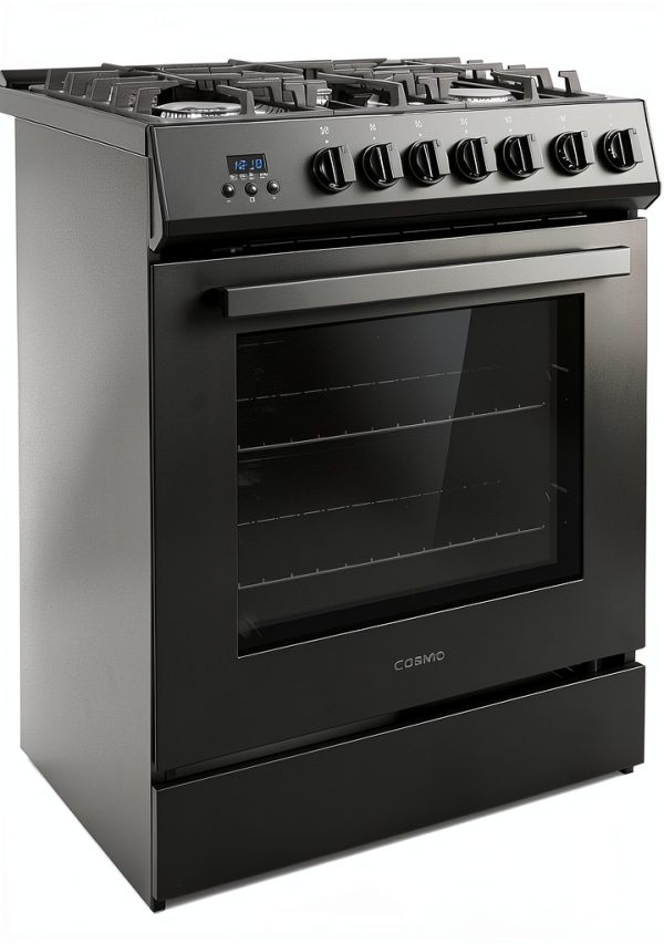 30 in Nebula Collection 5.0 cu ft Gas Range by COSMO Matte Black-6