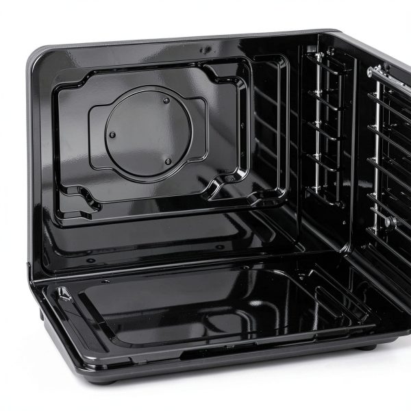 Kenmore 5.6 cu ft Front Control Gas Range Oven Chrome Racks-5