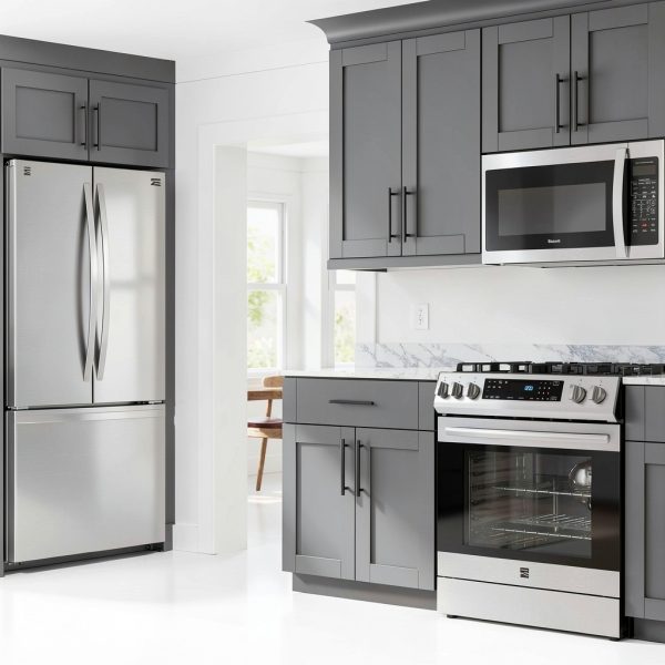 Kenmore 5.6 cu ft Front Control Gas Range Oven Chrome Racks-8