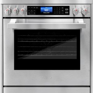 Cosmo 30 in Vista Collection 5 Burner Ceramic Glass Range 5 cu ft-0