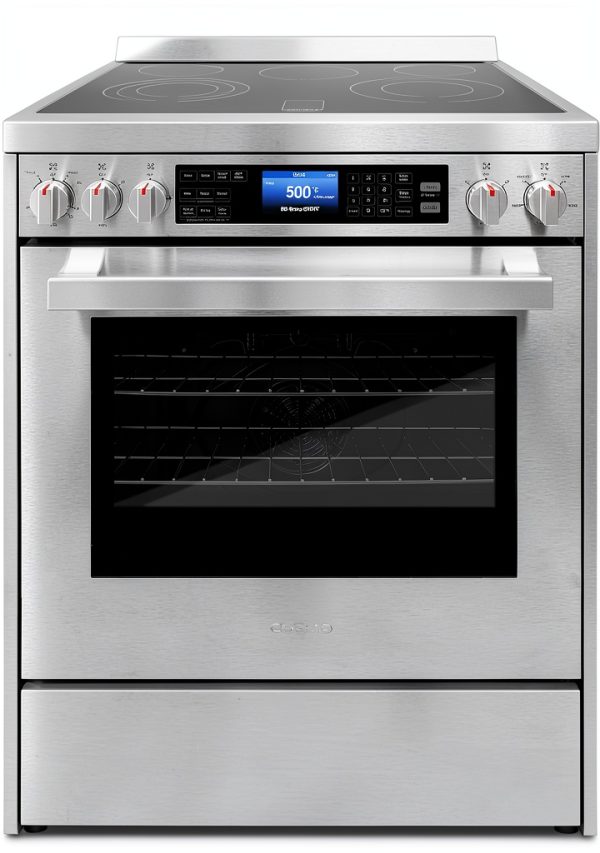 Cosmo 30 in Vista Collection 5 Burner Ceramic Glass Range 5 cu ft-0