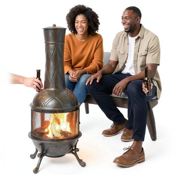 Oakland Living Elite Chimenea-1