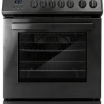 30 in Nebula Collection 5.0 cu ft Gas Range by COSMO Matte Black-0